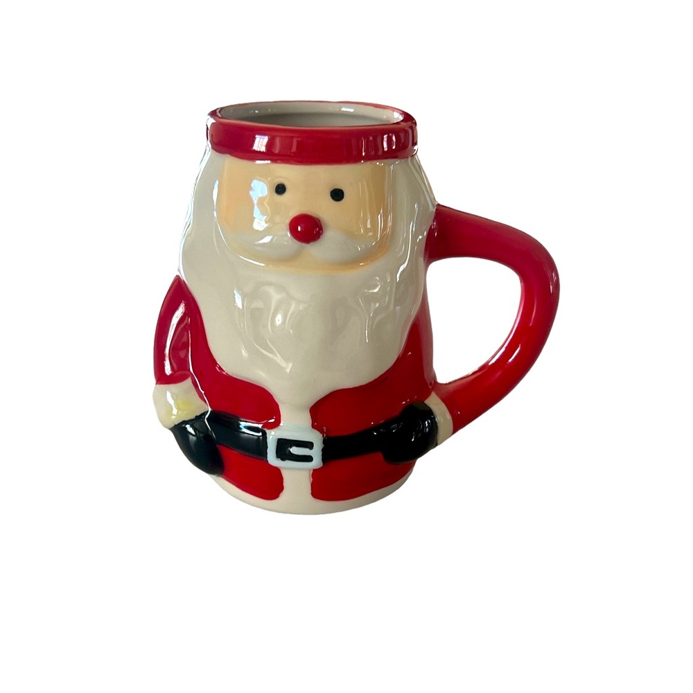Santa Clause Christmas Mug Cup Holiday Homes
